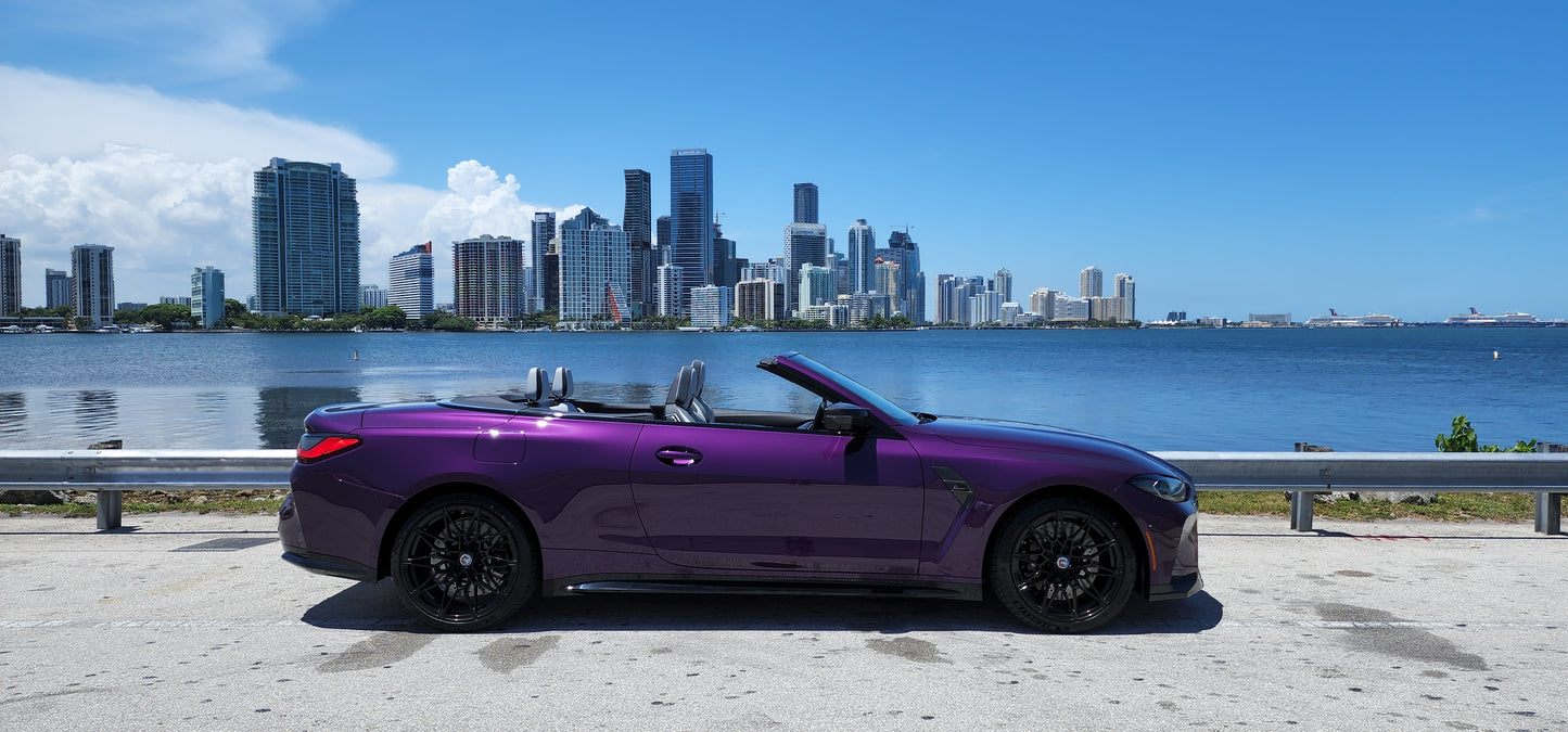 2022 BMW M4 Convertible - Purple
