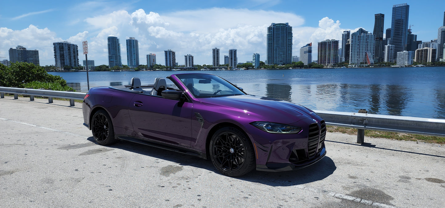 2022 BMW M4 Convertible - Purple