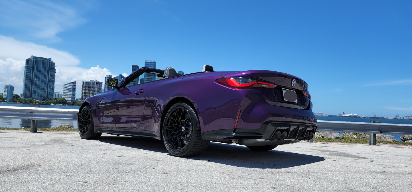 2022 BMW M4 Convertible - Purple