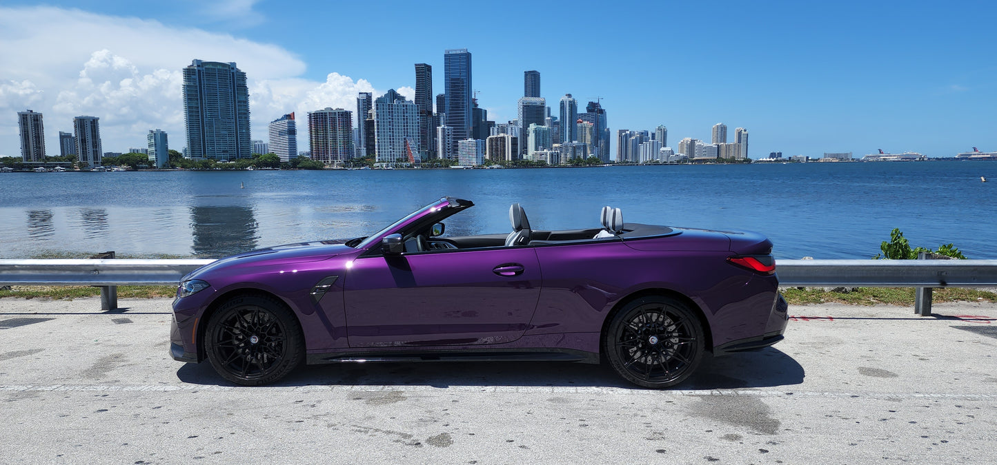 2022 BMW M4 Convertible - Purple