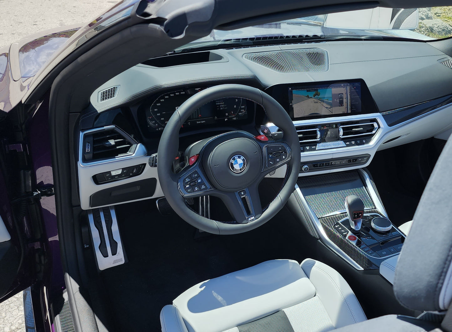 2022 BMW M4 Convertible - Purple