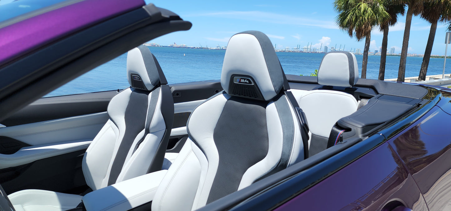 2022 BMW M4 Convertible - Purple