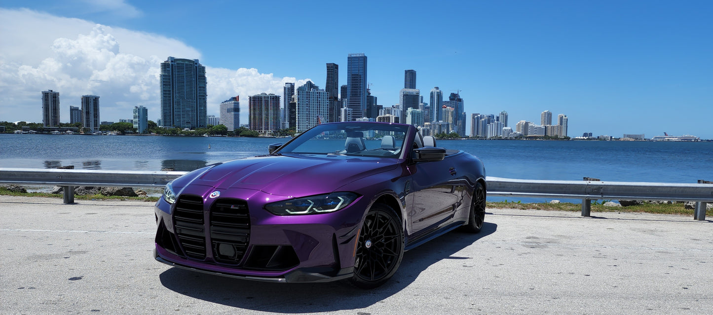 2022 BMW M4 Convertible - Purple