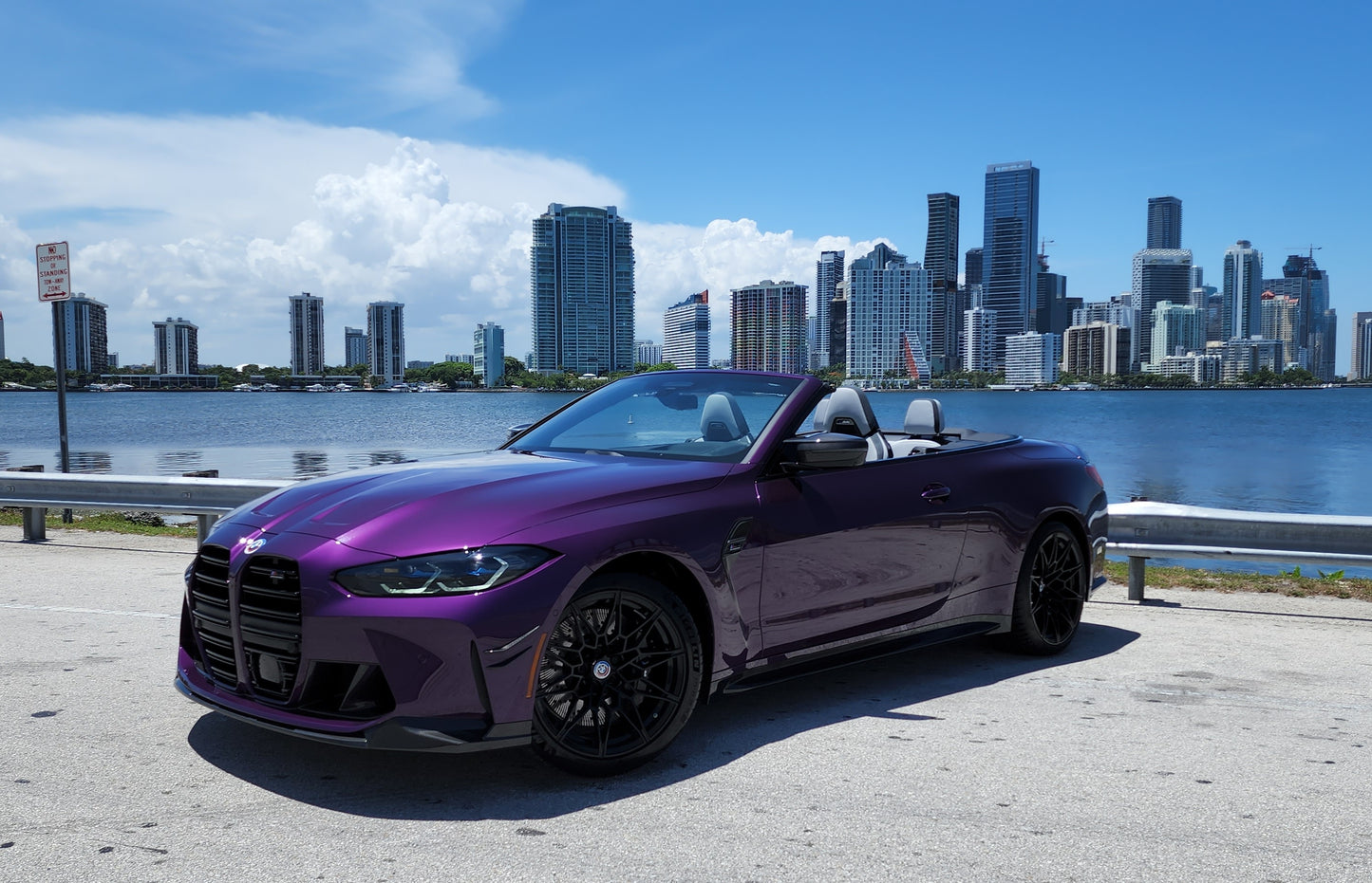 2022 BMW M4 Convertible - Purple