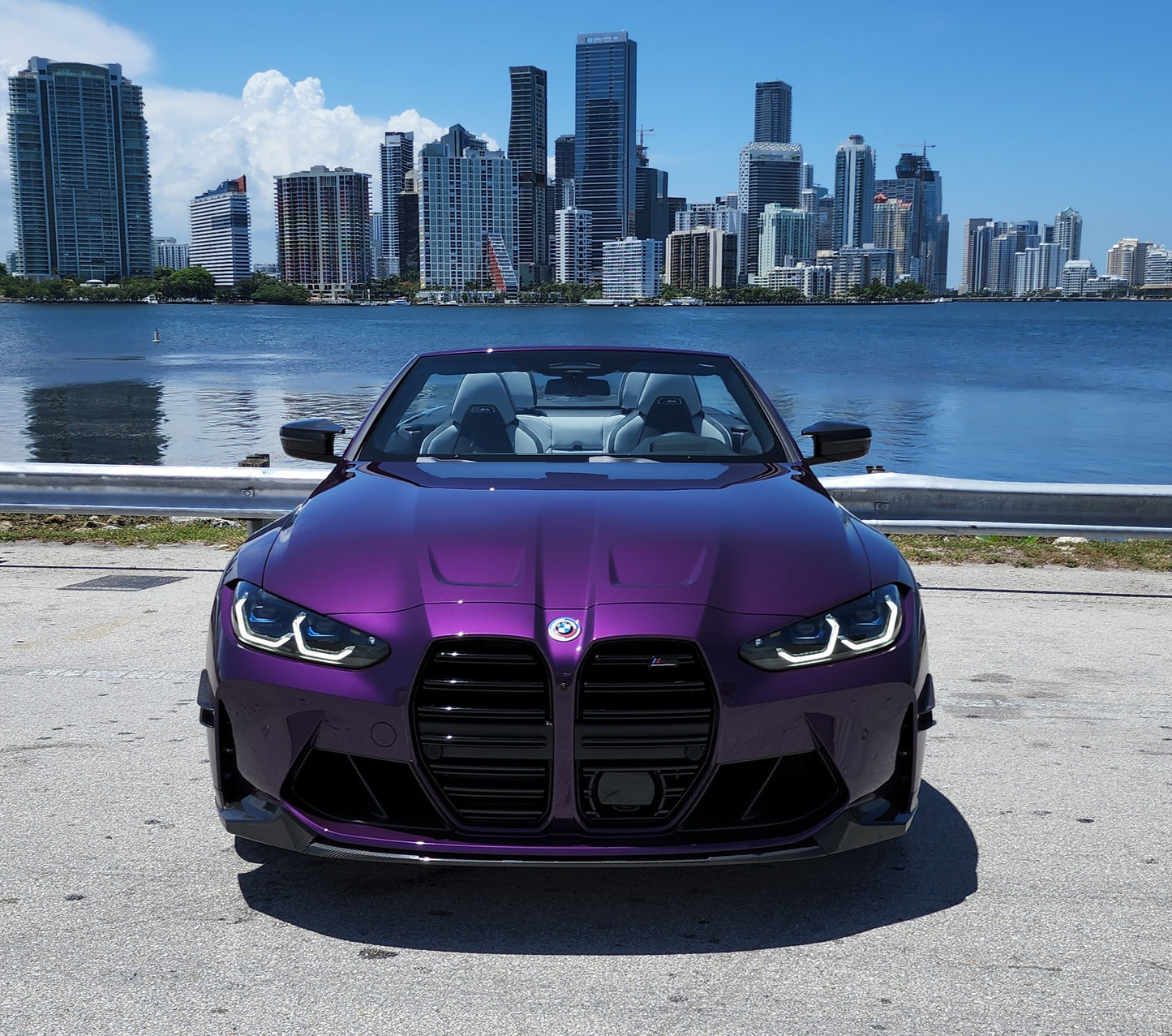 2022 BMW M4 Convertible - Purple
