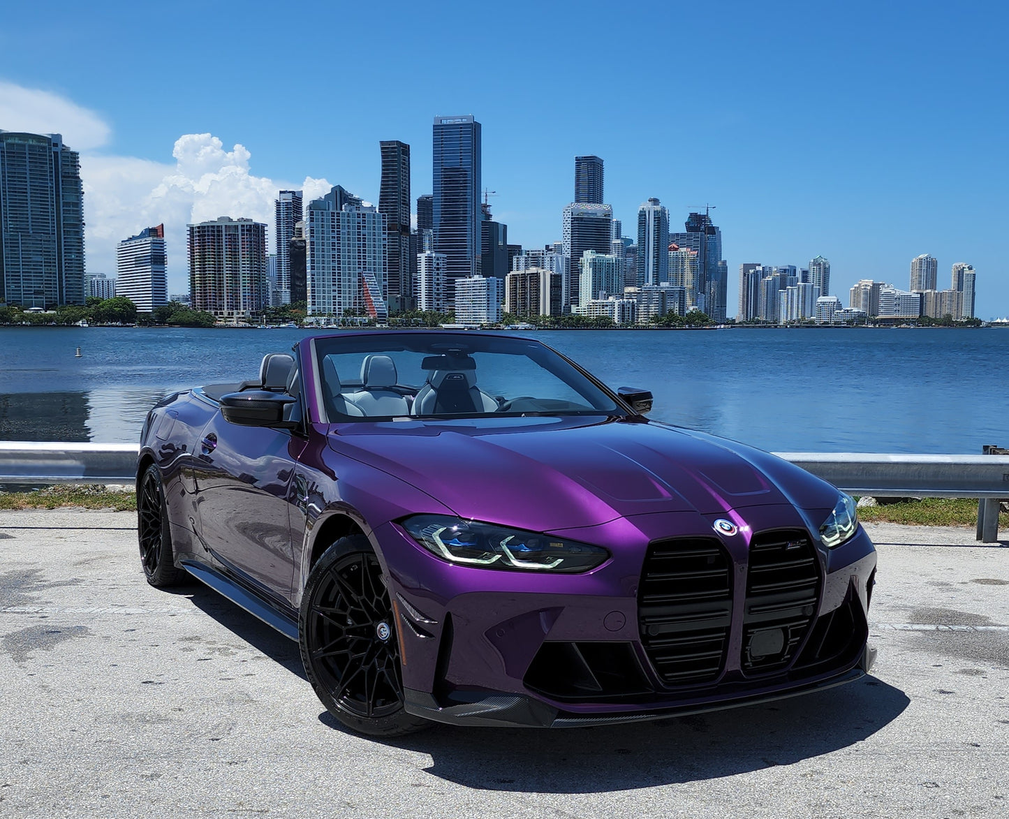 2022 BMW M4 Convertible - Purple