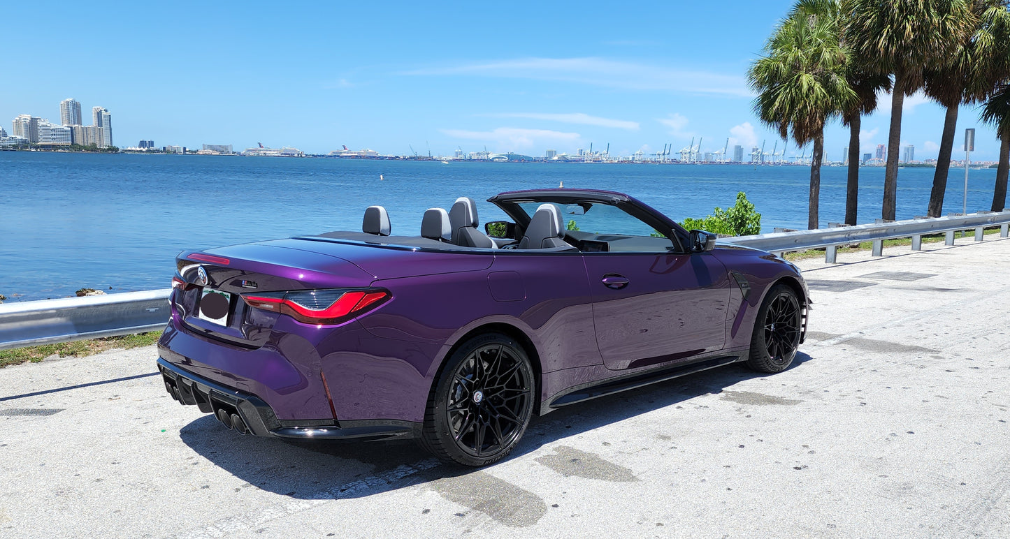 2022 BMW M4 Convertible - Purple