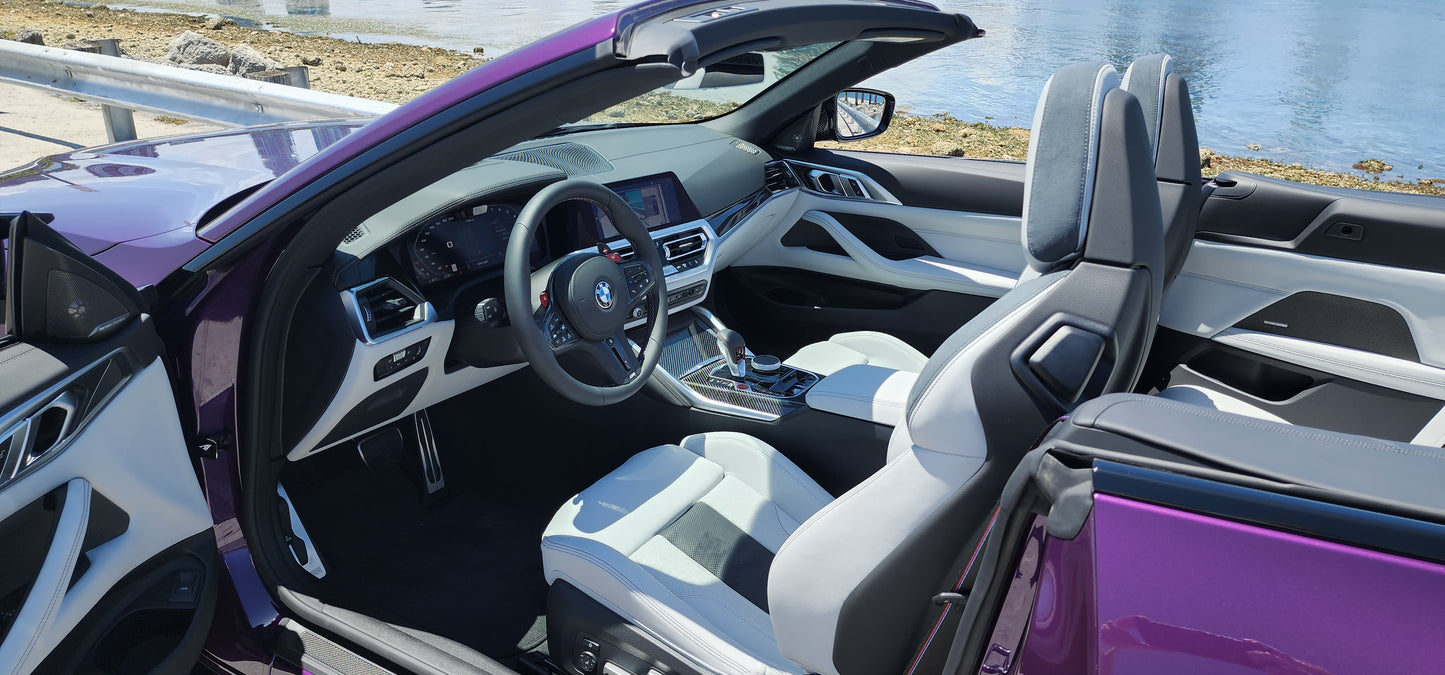 2022 BMW M4 Convertible - Purple