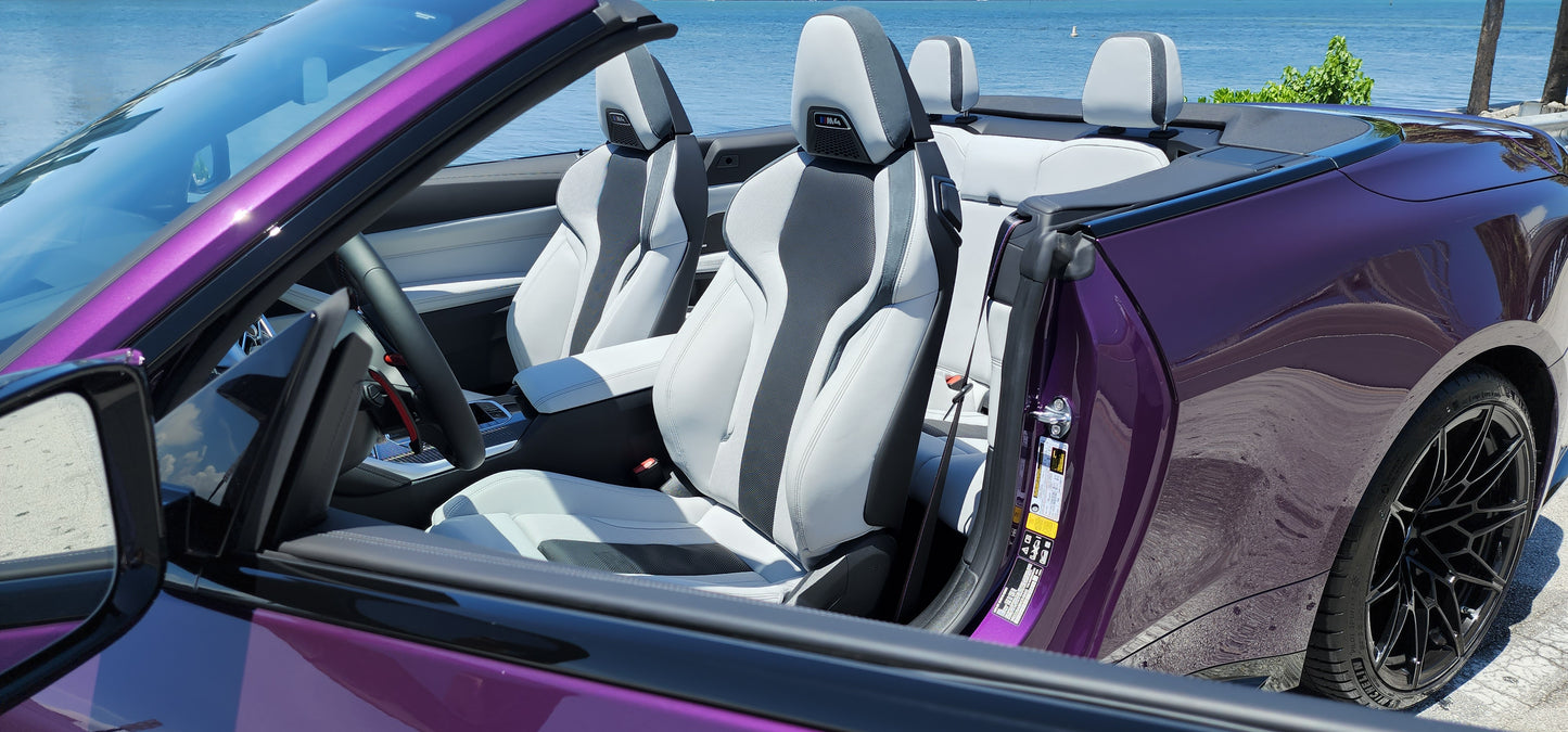 2022 BMW M4 Convertible - Purple